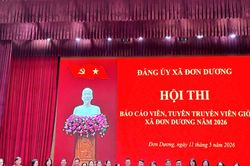 Đơn Dương tổ chức Hội thi Báo cáo viên, tuyên truyền viên giỏi năm 2026