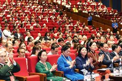 Một số hình ảnh tại Đại hội đại biểu toàn quốc Mặt trận Tổ quốc Việt Nam lần thứ XI tiến hành phiên trù bị