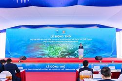 Động thổ dự &aacute;n khu đ&ocirc; thị, du lịch v&agrave; dịch vụ ph&iacute;a T&acirc;y Bắc Điện Bi&ecirc;n Phủ