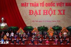 Phiên khai mạc Đại hội đại biểu Mặt trận Tổ quốc Việt Nam lần thứ XI
