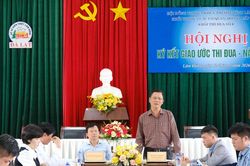 Khối thi đua số 8 ký kết giao ước thi đua năm 2026