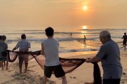 Về biển kéo lưới rùng