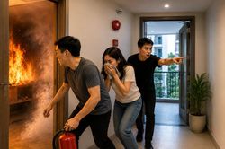 Làm gì trong 3 phút đầu tiên khi phát hiện cháy?