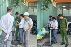 Phát hiện bệnh viện xả nước thải chưa qua xử lý ra môi trường