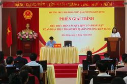 Phường Kiến Hưng nâng cao hiệu quả quản lý ATTP