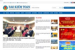 Khai trương giao diện mới Báo điện tử Kiểm toán