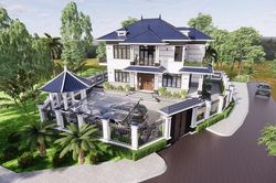 Những mẫu nhà vườn mái Nhật đẹp ấn tượng