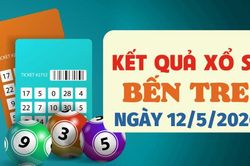 Trực tiếp kết quả xổ số Bến Tre hôm nay 12/5/2026 - XSBTR 12/5