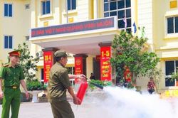 Phường Thanh Liệt tập huấn PCCC cho lực lượng cơ sở