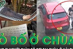 Xôn xao cụ ông bị con gái thuê taxi bỏ lại ở chùa kèm lời nhắn nhờ cưu mang