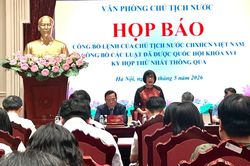 C&ocirc;ng bố 9 luật được th&ocirc;ng qua tại kỳ họp thứ nhất Quốc hội kh&oacute;a XVI