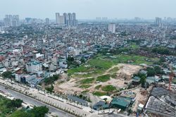 Cận cảnh khu đất dự kiến xây nhà tang lễ có 2 tháp tưởng niệm cao 13 tầng ở Hà Nội