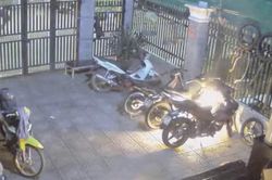 Công an truy tìm nhóm thanh niên giữa đêm ném 'bom xăng' vào nhà dân