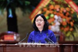 Bà Bùi Thị Minh Hoài tái cử Chủ tịch Ủy ban Trung ương MTTQ Việt Nam khóa XI