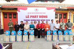 TP.HCM: đong đầy tinh thần nhân ái trong Lễ phát động 'Tháng nhân đạo' tại phường Bình Thạnh