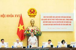Chủ tịch Quốc hội Trần Thanh Mẫn chủ trì làm việc về khoa học công nghệ, đổi mới sáng tạo và chuyển đổi số