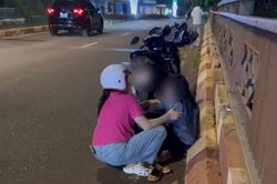 Nữ thiếu tá công an nhanh trí cứu người phụ nữ định nhảy cầu ở Lâm Đồng