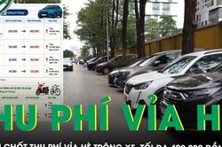 Hà Nội 'chốt' thu tới 400.000 đồng/m²/tháng phí trông giữ xe vỉa hè, lòng đường