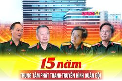 15 năm Trung tâm Phát thanh - Truyền hình Quân đội: Viết tiếp bản hùng ca trên cánh sóng