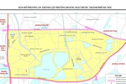Những khu vực nằm trong diện thu hồi đất ở phường Hoàng Mai