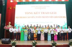 Cụm thi số 1 tổ chức thành công hội thi báo cáo viên, tuyên truyền viên giỏi