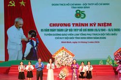 Kỷ niệm 85 năm Ngày thành lập Đội Thiếu niên Tiền phong Hồ Chí Minh