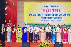Khai mạc Hội thi Báo cáo viên giỏi khu vực Vĩnh Phúc