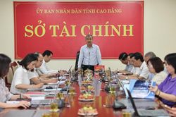Đoàn kiểm tra, giám sát số 20 của Bộ Chính trị, Ban Bí thư làm việc với Sở Khoa học và Công nghệ, Sở Tài chính