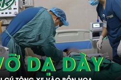 Thiếu niên 15 tuổi vỡ dạ dày sau cú tông xe vào bồn hoa được cứu sống kỳ diệu