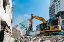 Hà Nội tăng tốc giải phóng mặt bằng tuyến Vành đai 2,5
