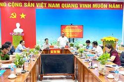 Sở Dân tộc và Tôn giáo tỉnh An Giang làm việc với xã Tri Tôn về công tác quản lý tín ngưỡng, tôn giáo