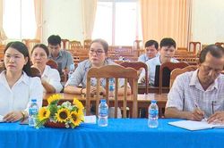 Nhơn Mỹ họp Ban Chỉ đạo Kỳ thi tốt nghiệp THPT năm 2026