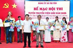 Bế mạc Hội thi Tuyên truyền viên giỏi xã Tri Tôn năm 2026