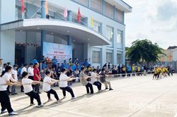 Hội thao công nhân viên chức lao động phường Mỹ Tho lần I năm 2026