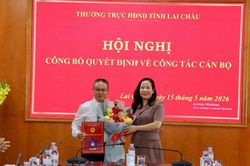 Hội nghị công bố quyết định về công tác cán bộ