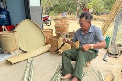 Đan lát - nghề truyền thống của người K'ho xã La Dạ