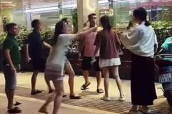 Nhóm người đi ô tô Lexus bị tố trêu ghẹo rồi hành hung cô gái ở Hà Nội