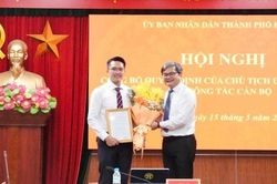 Ban Quản lý các Khu công nghệ cao và Khu công nghiệp thành phố Hà Nội có Phó Trưởng ban mới