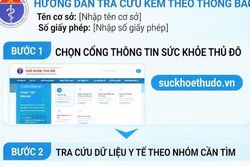 Cách tra cứu thông tin cơ sở y tế, thẩm mỹ tư nhân được cấp phép tại Hà Nội
