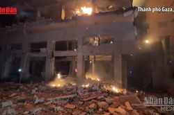 [Video] Israel không kích thủ lĩnh Hamas tại Dải Gaza, 7 người thiệt mạng