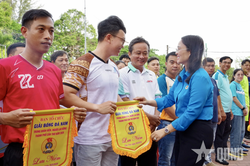 Khai mạc Giải bóng đá nam trong đoàn viên công đoàn, người lao động TP Cần Thơ năm 2026