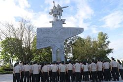 Thi hành án dân sự tỉnh Thanh Hóa dâng hương, báo công Chủ tịch Hồ Chí Minh