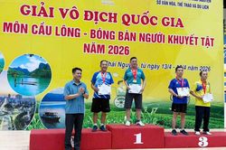 Vận động viên khuyết tật: Khẳng định bản lĩnh và ý chí