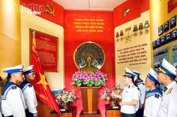 Lữ đoàn 957 giáo dục truyền thống cho chiến sĩ mới
