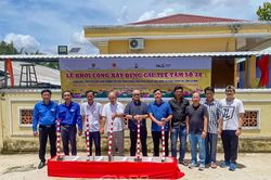 Vùng đồng bào dân tộc ở Ninh Thạnh Lợi có thêm nhịp cầu bê tông