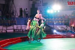 Gala xiếc hút khán giả nhí ở Thái Nguyên