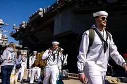 Mỹ: T&agrave;u s&acirc;n bay USS Gerald R. Ford về nước