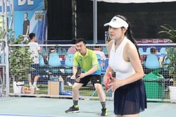 Sôi nổi giải pickleball thanh niên 'Đại đoàn kết'
