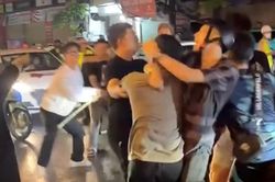 Clip hai nhóm thanh niên thách thức, định lao vào ẩu đả giữa phố Hà Nội