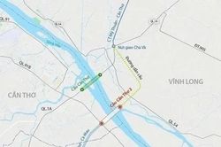 Dự án cầu Cần Thơ 2: Tổng vốn 29.500 tỷ đồng kết nối trục cao tốc phía Nam